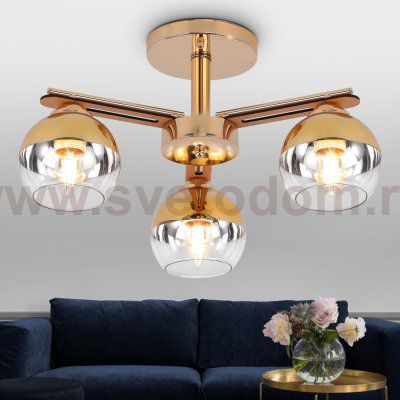 Люстра Rivoli Zella 9064-303 3 х Е27 40 Вт модерн