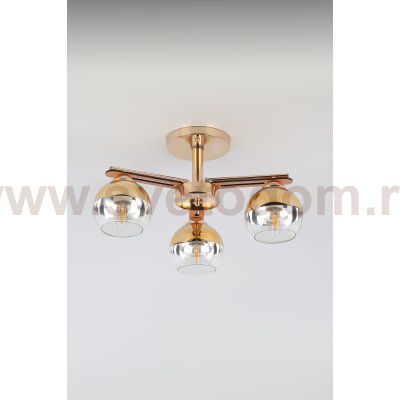 Люстра Rivoli Zella 9064-303 3 х Е27 40 Вт модерн