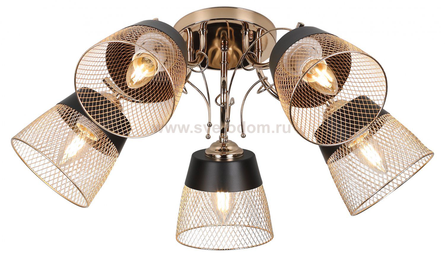 Люстра Rivoli Helma 9067-305 5 х E27 60 Вт модерн