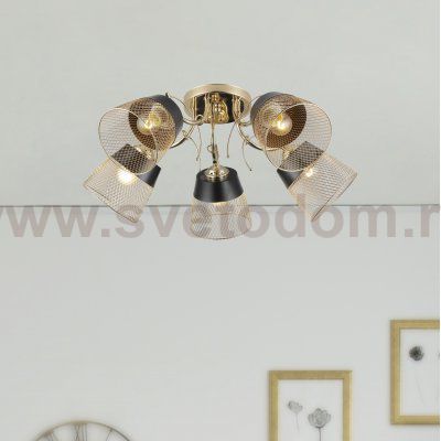 Люстра Rivoli Helma 9067-305 5 х E27 60 Вт модерн