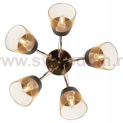 Люстра Rivoli Helma 9067-305 5 х E27 60 Вт модерн