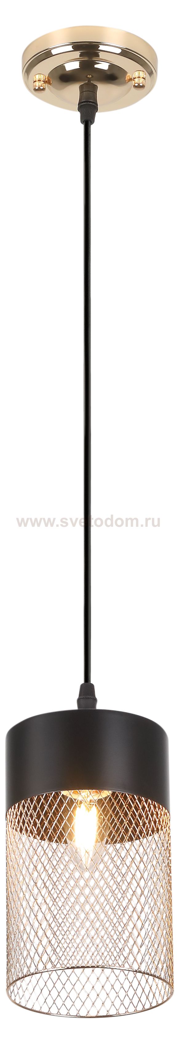 Светильник подвесной (подвес) Rivoli Hulda 9068-201 1 х E27 60 Вт модерн