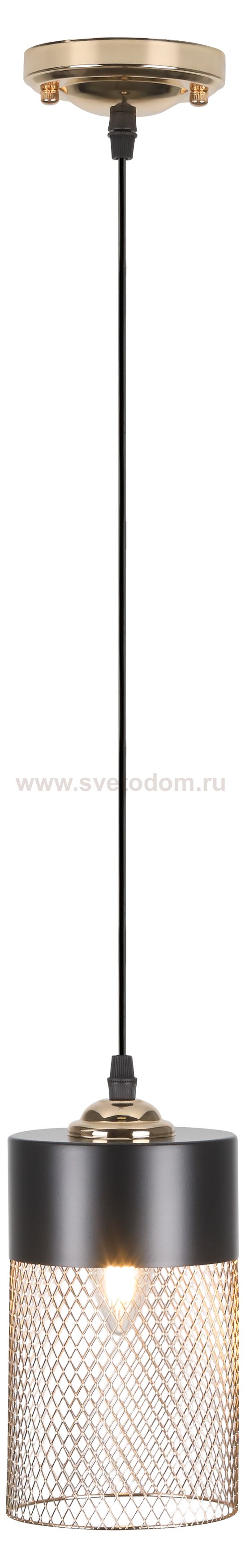 Светильник подвесной (подвес) Rivoli Hulda 9068-201 1 х E27 60 Вт модерн