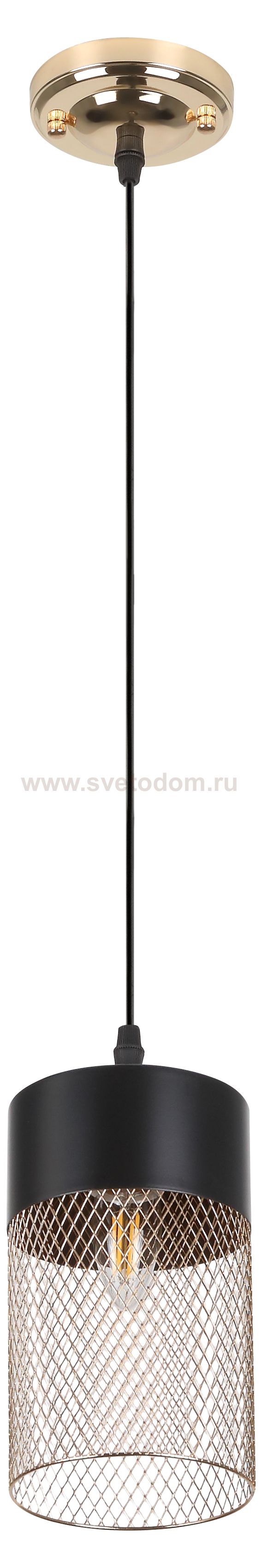 Светильник подвесной (подвес) Rivoli Hulda 9068-201 1 х E27 60 Вт модерн