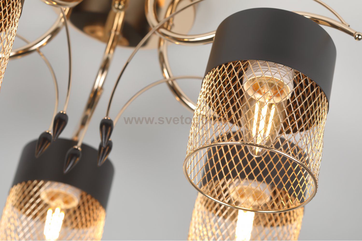 Люстра Rivoli Hulda 9068-305 5 х E27 60 Вт модерн