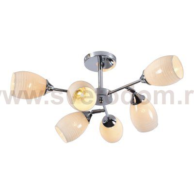 Люстра Rivoli Sibylle 9074-306 6 x E27 60 Вт модерн