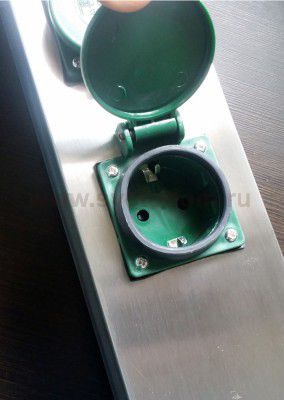 Уличный блок розеток IP44 220V Eglo 90748 PARK 4