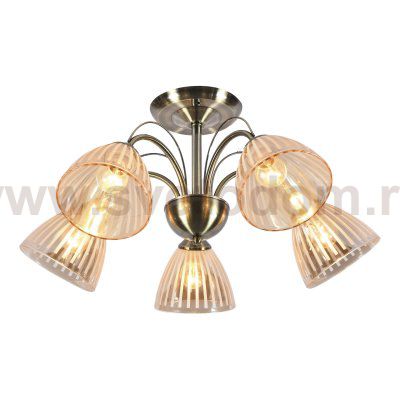 Люстра Rivoli Casilia 9075-305 5 x E27 60 Вт модерн