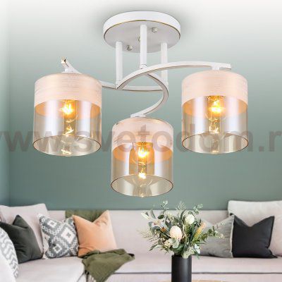 Люстра Rivoli Constancia 9081-303 3 * Е27 40 Вт модерн