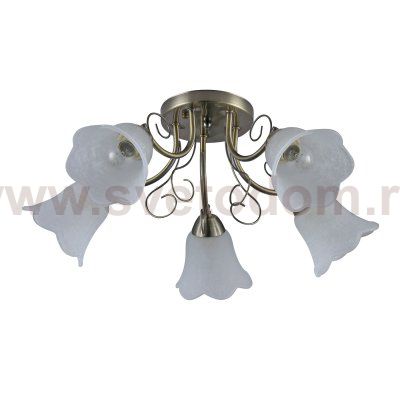 Люстра Rivoli Rosa 9087-305 5 * Е27 40 Вт модерн