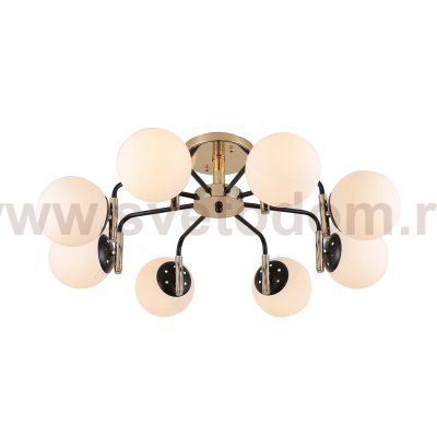 Люстра Rivoli Valencia 9091-308 8 * Е27 40 Вт модерн