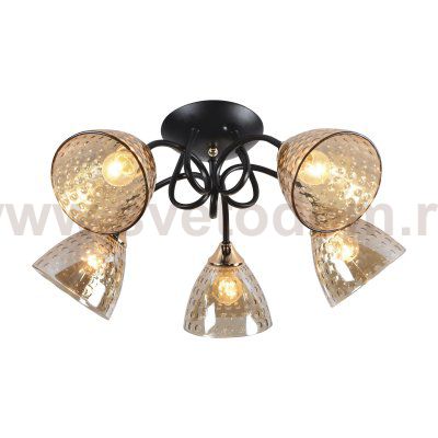 Люстра Rivoli Emilia 9095-305 5 * Е27 60 Вт модерн