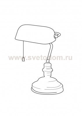 Офисная настольная лампа Eglo 90968 BANKER