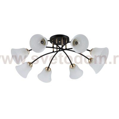 Люстра Rivoli Brenda 9099-308 8 * Е27 60 Вт модерн