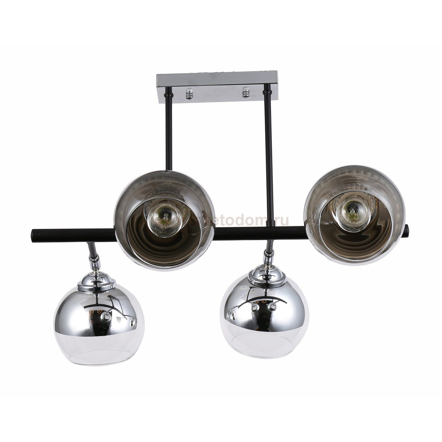 Люстра Rivoli Eduarda 9100-304 4 * Е27 60 Вт модерн