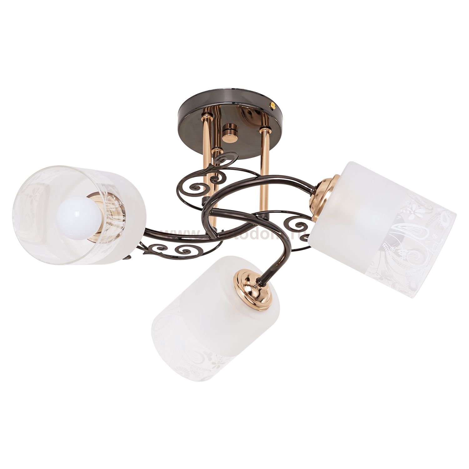 Люстра классическая Экономсвет 91002/3ZZH+GFD WT