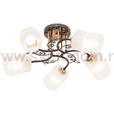 Люстра классическая Экономсвет 91002/5ZZH+GFD WT