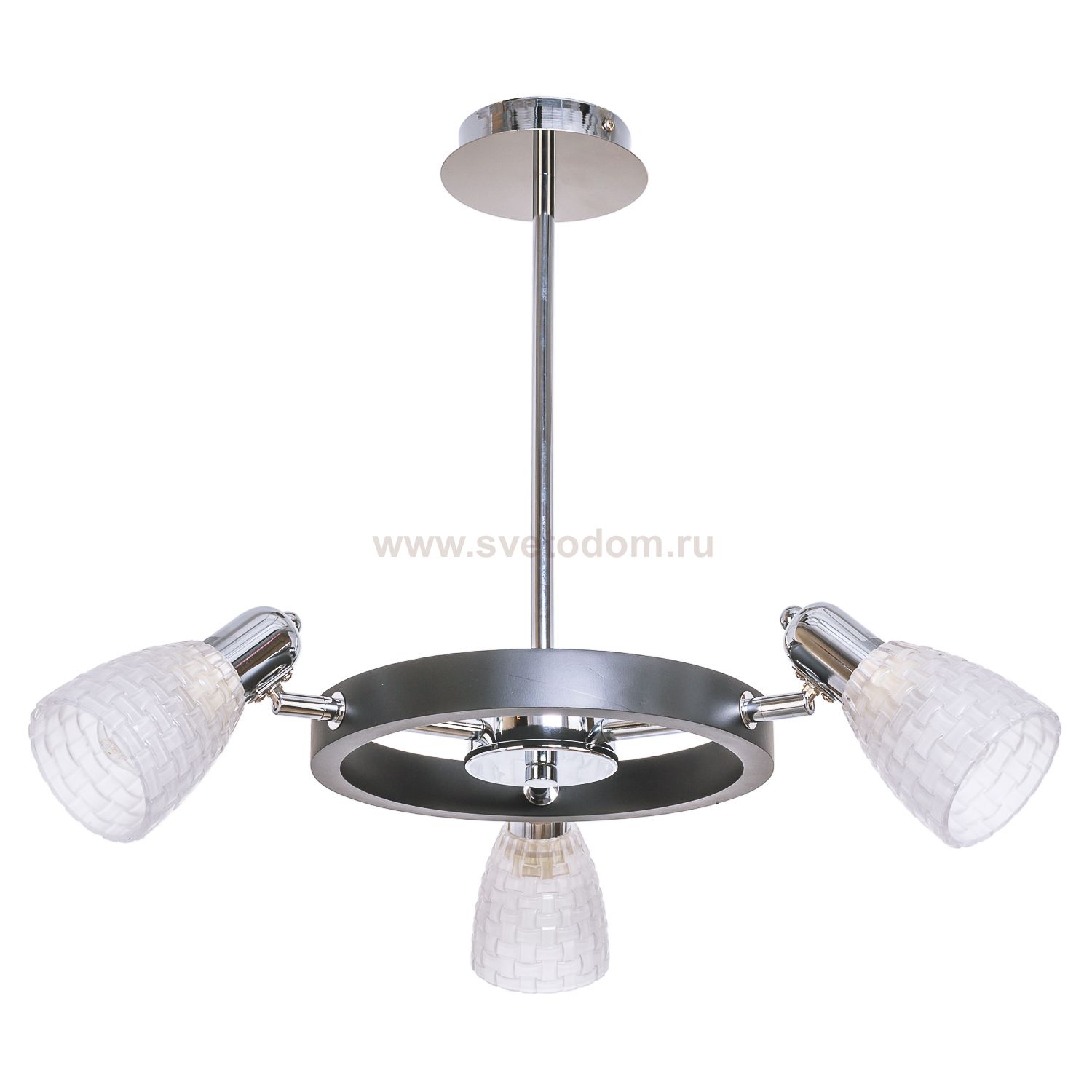 Спотовый светильник 91013/3CR+BK WT Gerhort