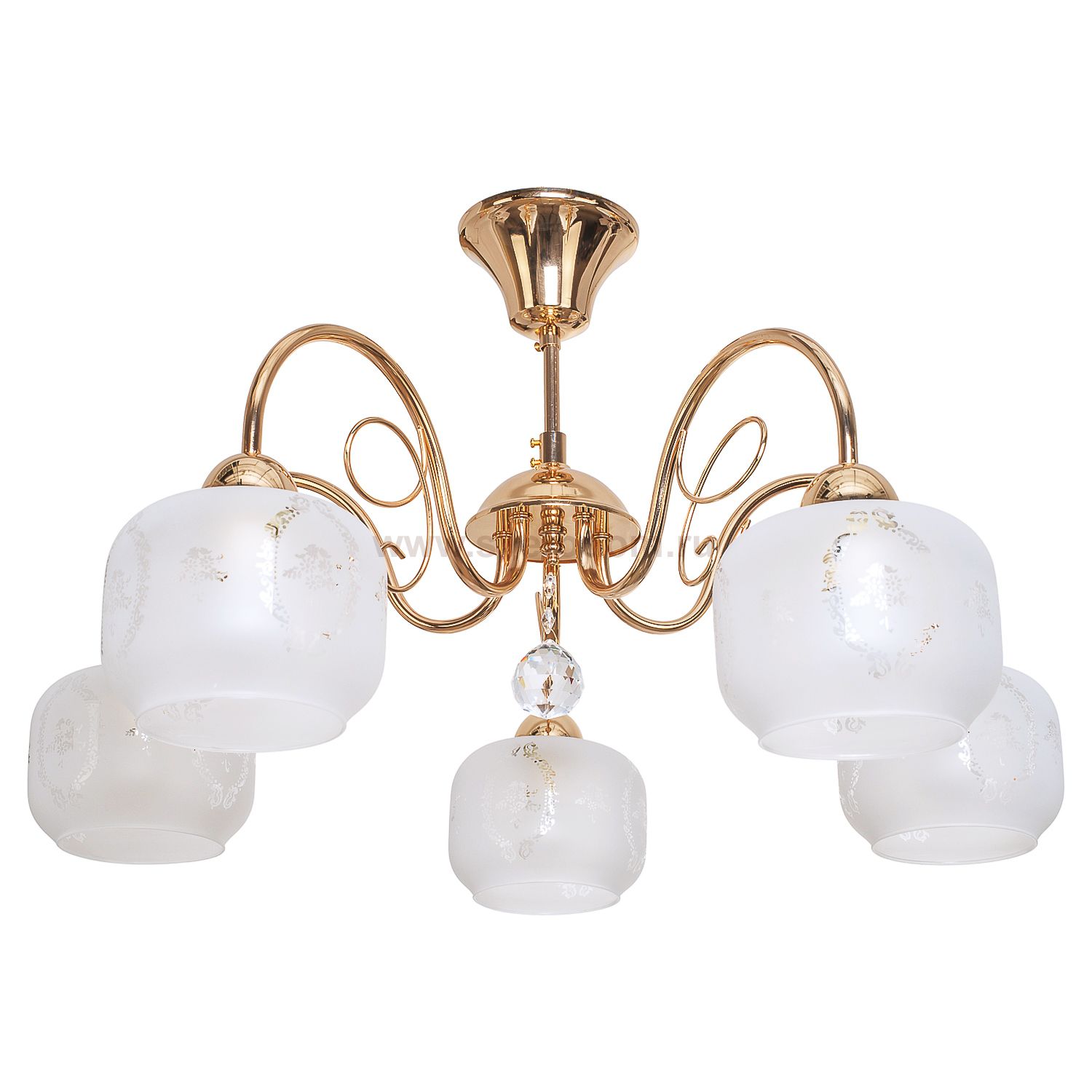 Светильник ЭкономСвет 91016/5FGD WT