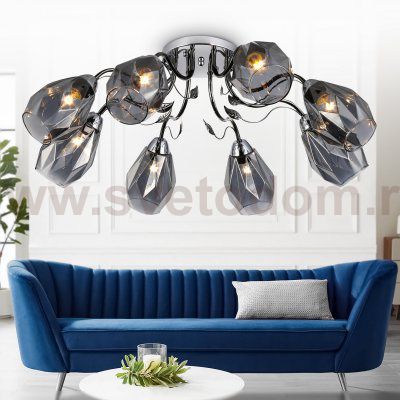 Люстра Rivoli Hillary 9103-308 8 * Е27 60 Вт модерн