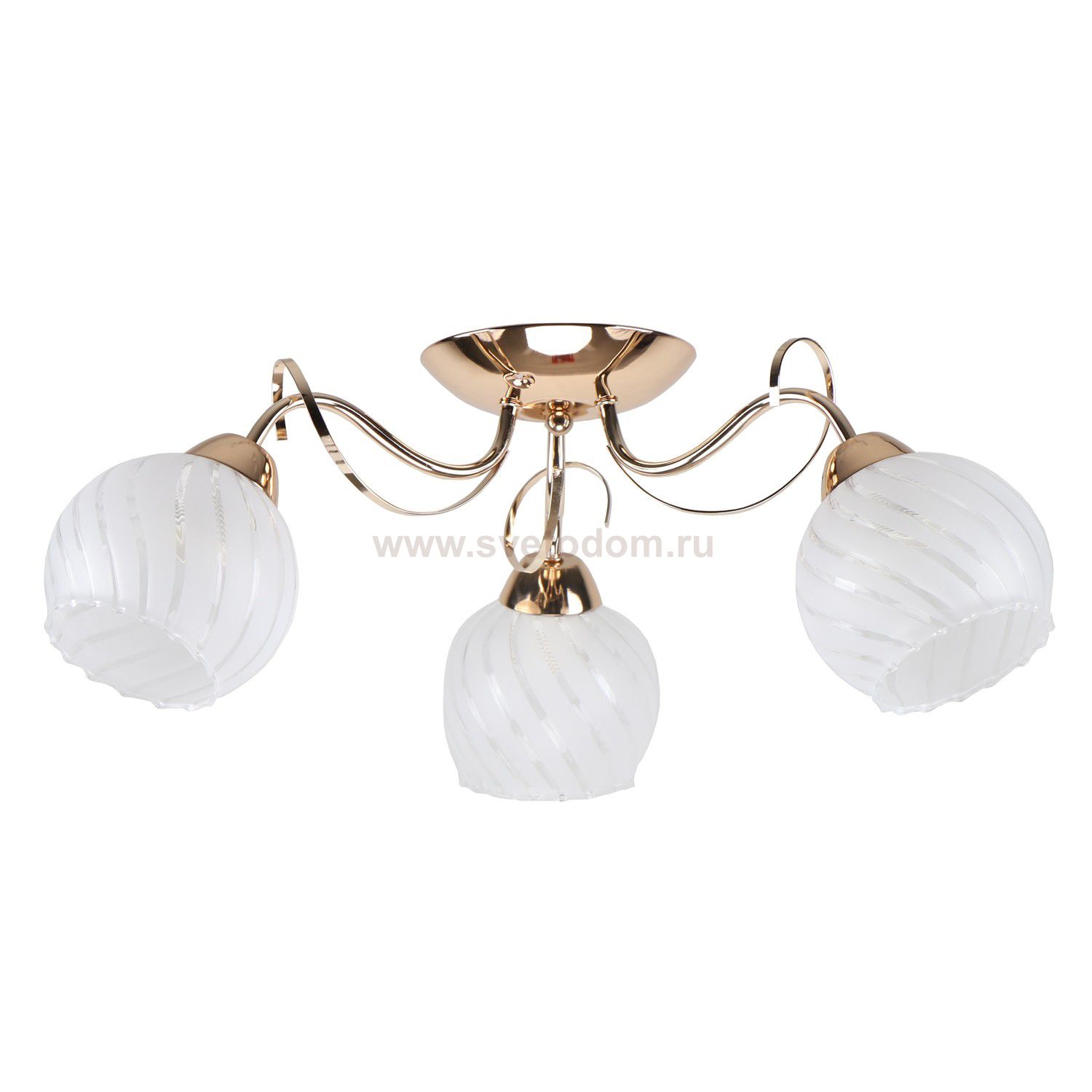 Люстра классическая Экономсвет 91033/3FGD WT