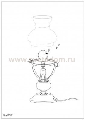 Настольная лампа Eglo 91036 RUSTIC 7