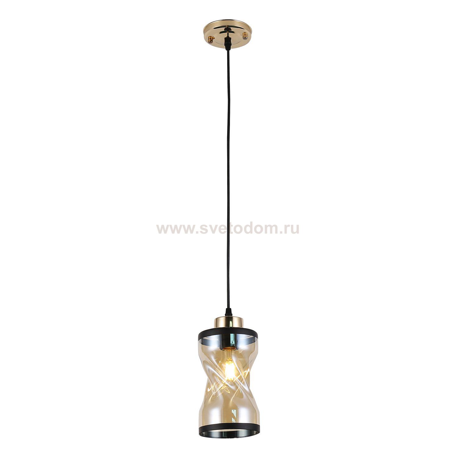 Светильник подвесной (подвес) Rivoli Monique 9105-201 1 * Е27 60 Вт модерн потолочный