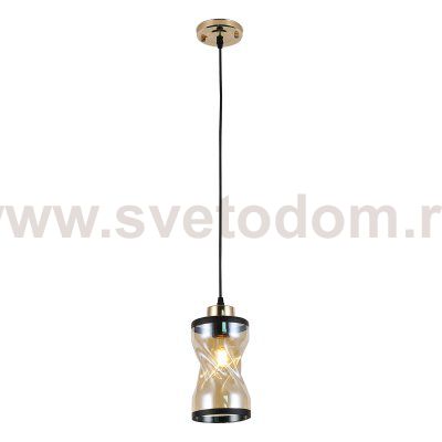 Светильник подвесной (подвес) Rivoli Monique 9105-201 1 * Е27 60 Вт модерн потолочный