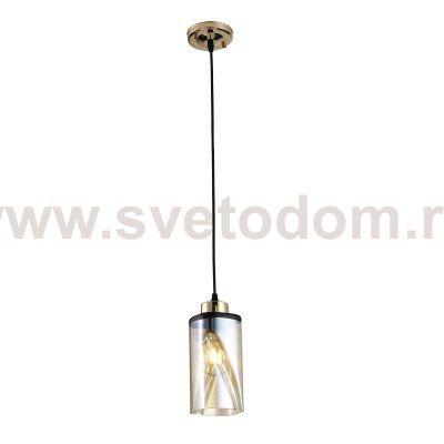 Светильник подвесной (подвес) Rivoli Shelda 9106-201 1 * Е27 60 Вт модерн потолочный