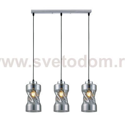 Светильник подвесной (подвес) Rivoli Tiffany 9108-203 3 * Е27 60 Вт модерн потолочный