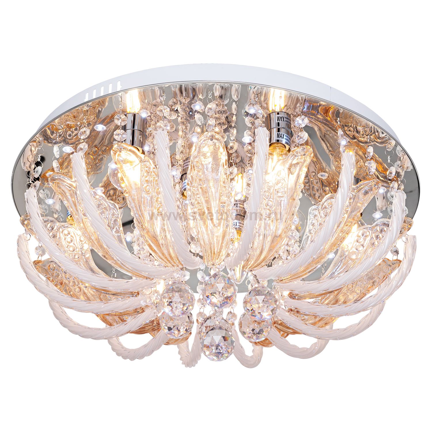 Светильник ЭкономСвет 9111/8CR RC WTLED