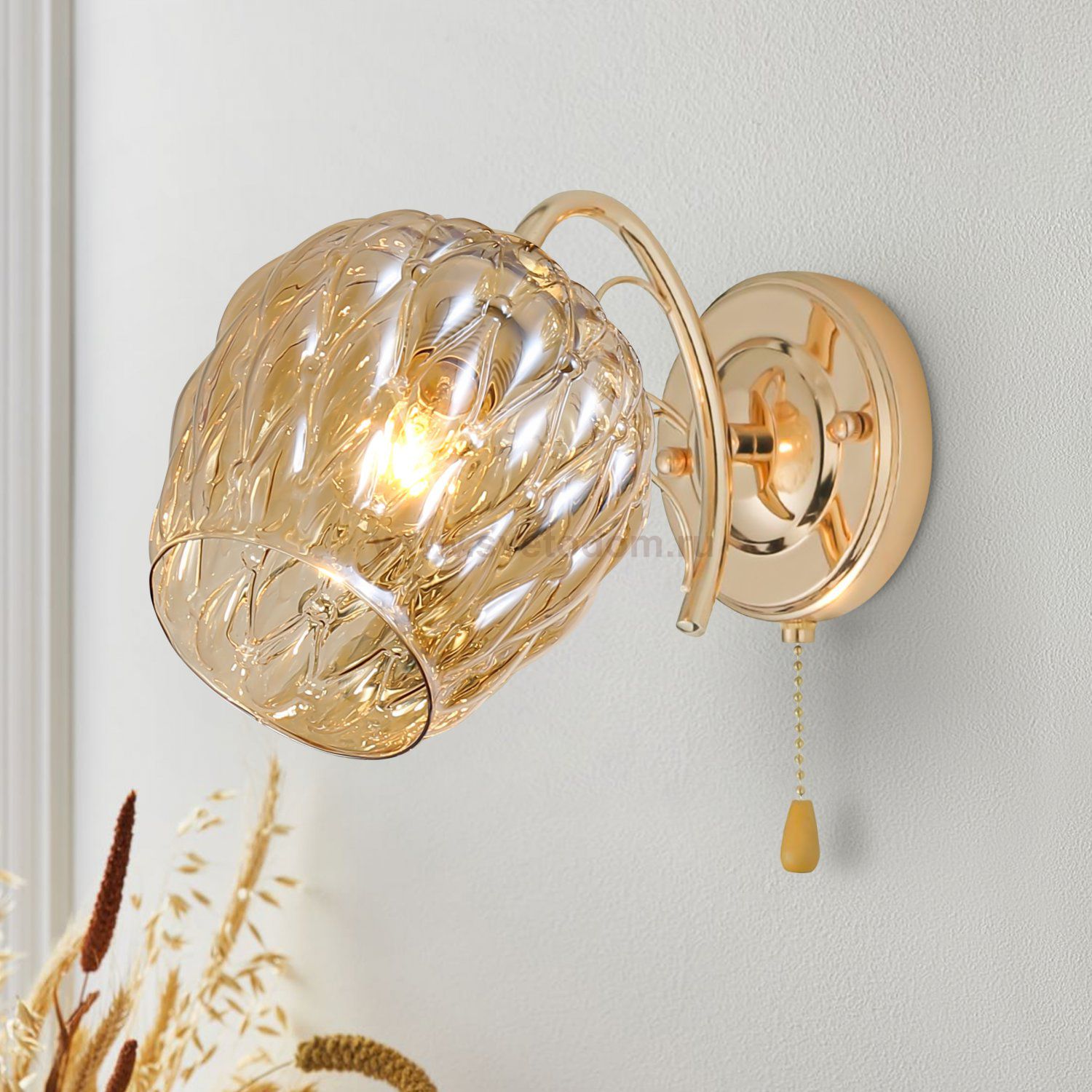 Бра светильник Rivoli Alexia 9115-401 настенный 1 х Е27 40 Вт модерн с выключателем