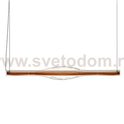Подвесной светильник 9118P gold/clear