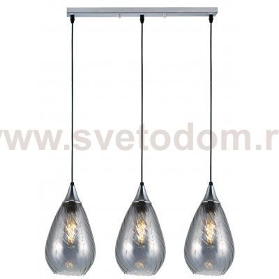 Светильник подвесной (подвес) Rivoli Lily 9122-203 3 х Е27 40 Вт модерн потолочный