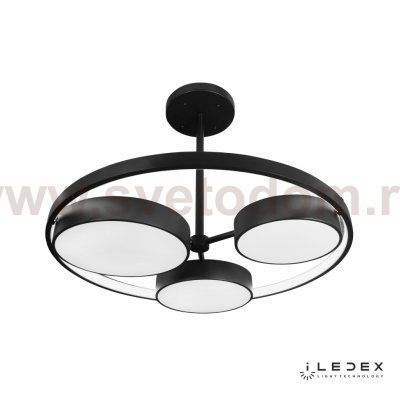 Потолочный светильник iLedex Demure 9123-1070-X-T 230W Матовый черный