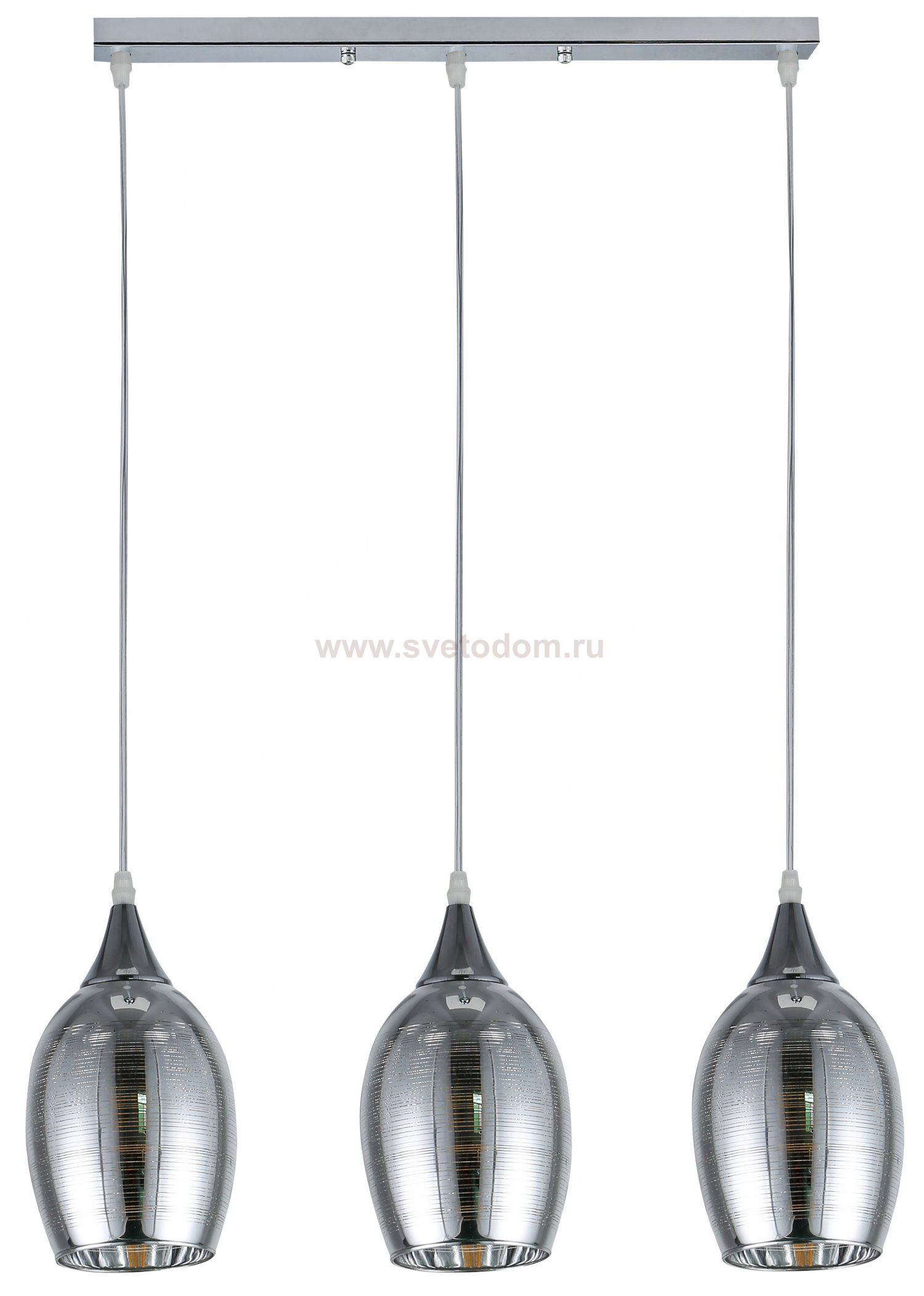 Светильник подвесной (подвес) Rivoli Malady 9123-203 3 х Е27 40 Вт модерн потолочный