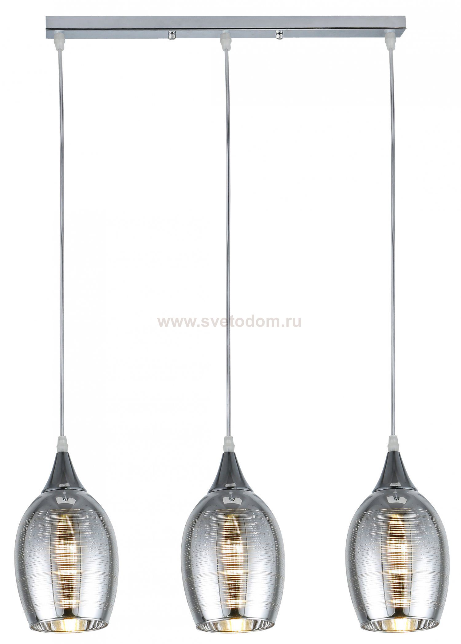 Светильник подвесной (подвес) Rivoli Malady 9123-203 3 х Е27 40 Вт модерн потолочный