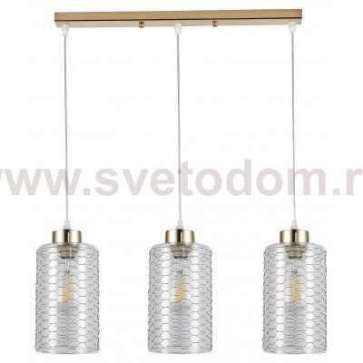 Светильник подвесной (подвес) Rivoli Malice 9124-203 3 х Е27 40 Вт модерн потолочный