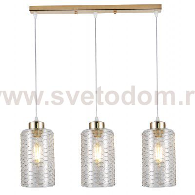 Светильник подвесной (подвес) Rivoli Malice 9124-203 3 х Е27 40 Вт модерн потолочный
