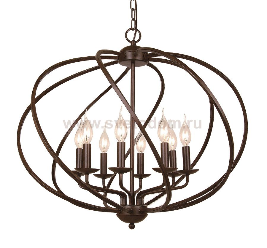 Люстра Maille MAK interior 9126-8BK Антик