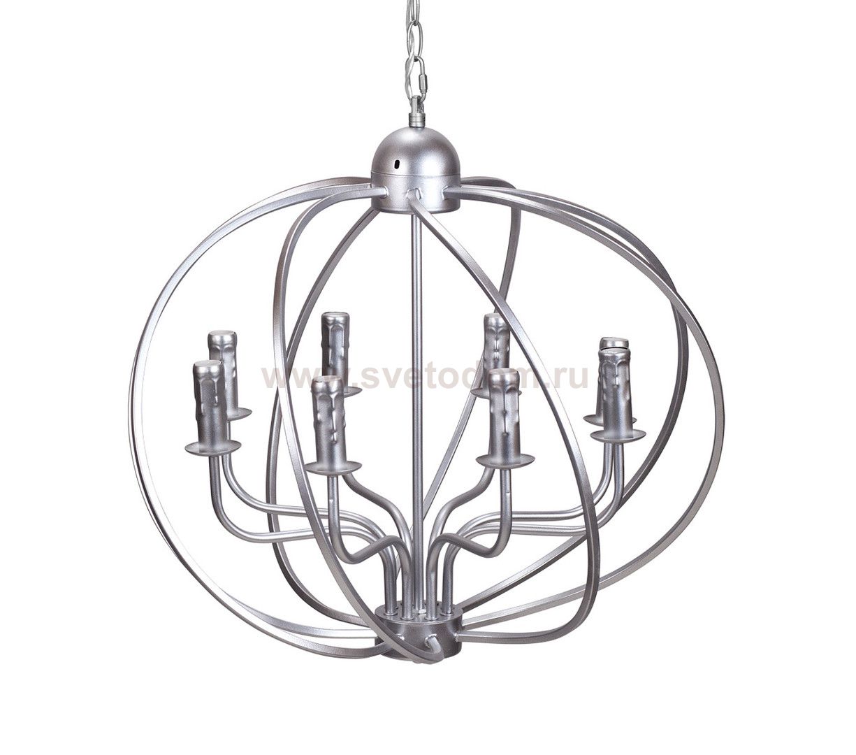 Люстра Maille Silver MAK interior 9126-8SL Серый