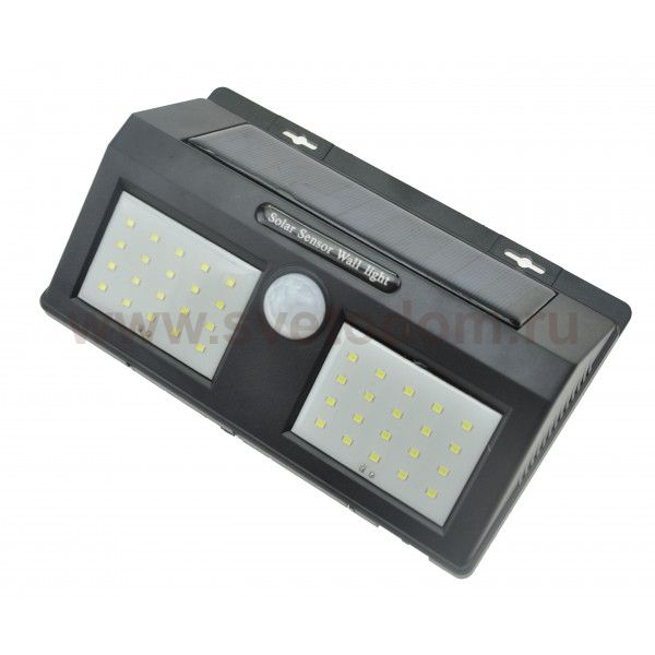 Светильник МИТРА черный с солнечной батареей w19,5*12 h4,5 Led 8W Kink light 9126