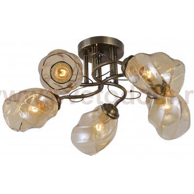 Люстра Rivoli Bruna 9130-305 5 х Е27 40 Вт модерн