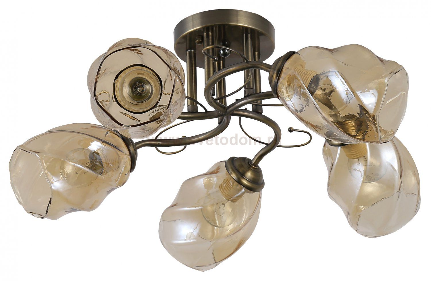 Люстра Rivoli Bruna 9130-305 5 х Е27 40 Вт модерн