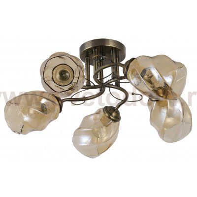 Люстра Rivoli Bruna 9130-305 5 х Е27 40 Вт модерн