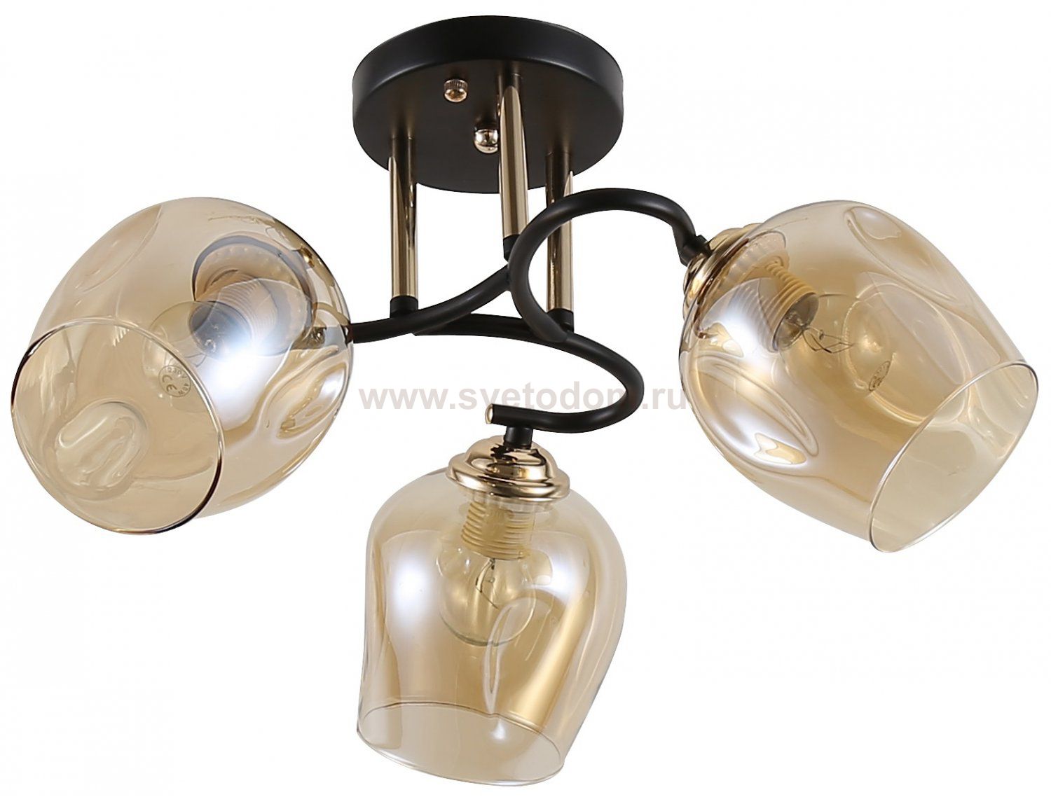 Люстра Rivoli Fernanda 9132-303 3 х Е27 40 Вт модерн