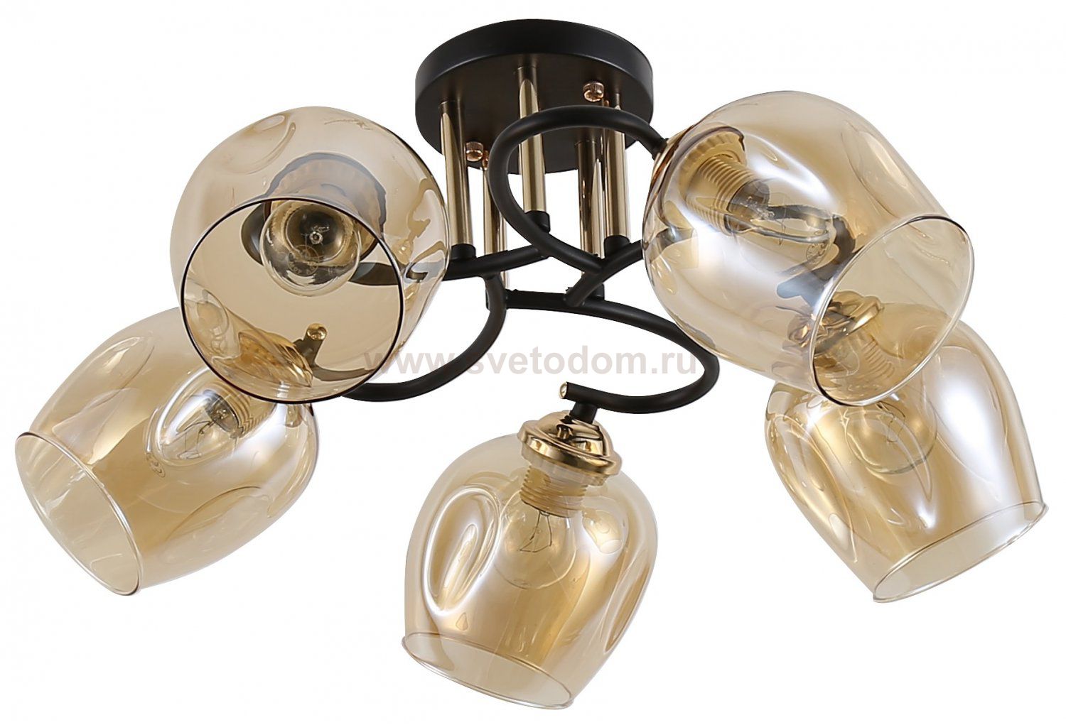 Люстра Rivoli Fernanda 9132-305 5 х Е27 40 Вт модерн