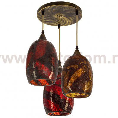 Подвесной светильник Экономсвет 9178/3BKGD