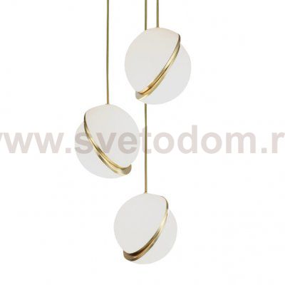 Подвесной светильник Crescent 3S brass