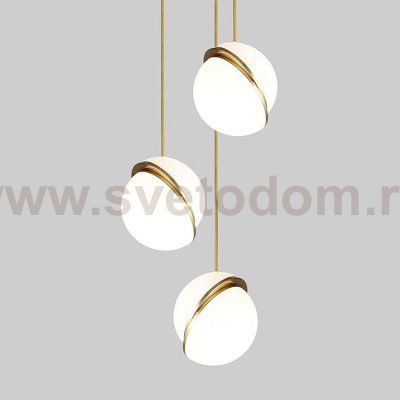Подвесной светильник Crescent 3S brass